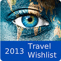 Travel wishlist